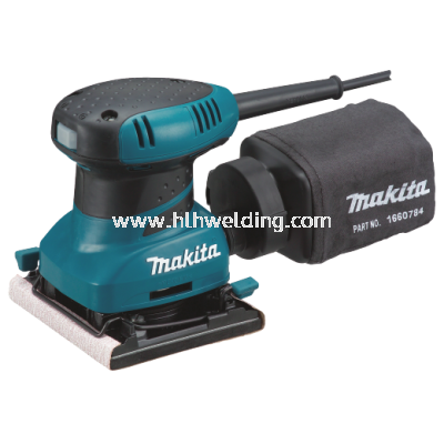 Makita Finishing Sander 4"x4", 200W, 14000opm, 1.1kg BO4556