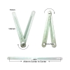 Folding Hinge Bracket - 15mm x 149mm                  Clotheshorse Bracket