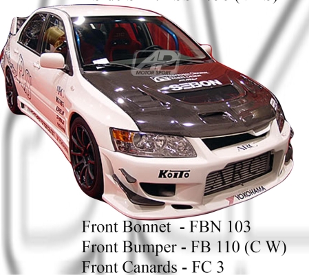 Mitsubishi Evo 9 Front Bonnet 