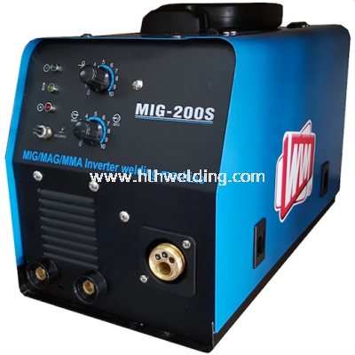 WIM MIG & ARC Welding Machine 200A, 0.8mm, 6kW, 18kg MIG200S