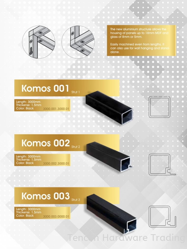 CALDO 3000 SERIES KOMOS SHELVING SYSTEM 001,002,003 3000 SERIES CALDO KOMOS SHELVING SYSTEM Lufi Wardrobe Series