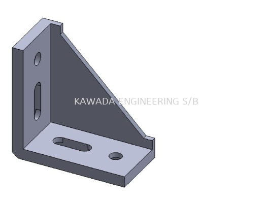 BRACKET FOR PROFILE 40 X 80