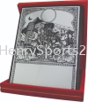 AL8082 Wooden Plaque & Aluminium with Velvet Box Wooden Plaque Souvenir Stand / Plaque Award Trophy, Medal & Plaque