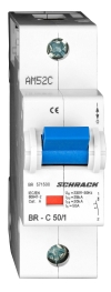 Miniature Circuit Breaker (MCB) 1 Pole, BR Series High Current MCB series BR MCB