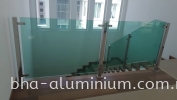 STAIRCASE STAIRCASE GLASS RAILING TEMPERED GLASS