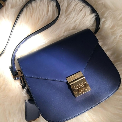 Brand New MCM Patricia Crossbody Bag in Blue