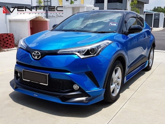 Toyota CHR (4" = 100MM) - VENTTEC DOOR VISOR