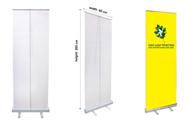 60cm Roll Up Stand