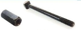 B155+B157 T-Bolt (&#189;"-12) L171mm Spindle Head (B) Milling Spare Parts