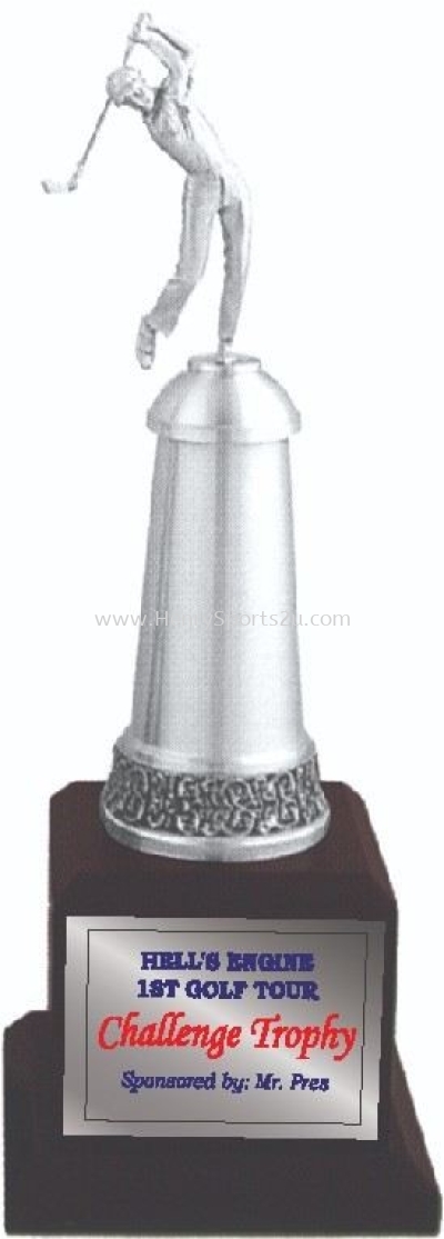 APA7026 Pewter Trophy_Golf