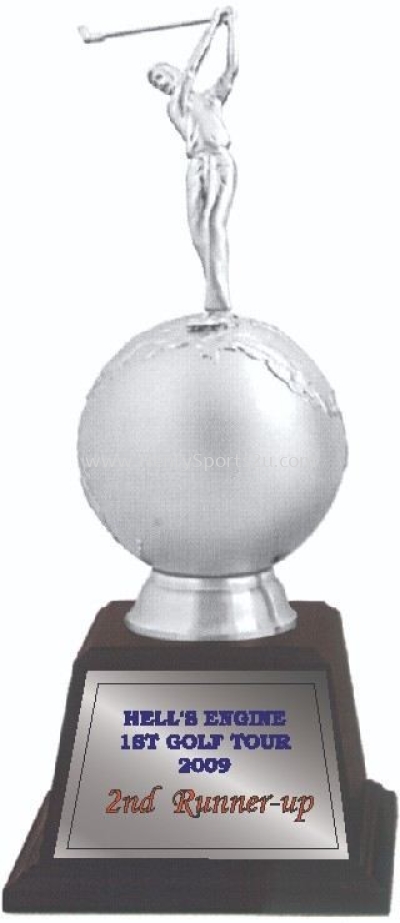 APA7034 Pewter Trophy_Golf