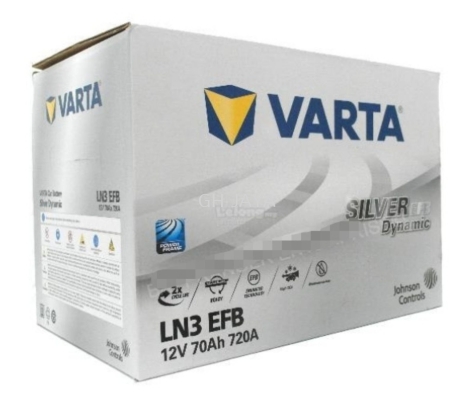 VARTA BATTERY DIN70 LN3 EFB