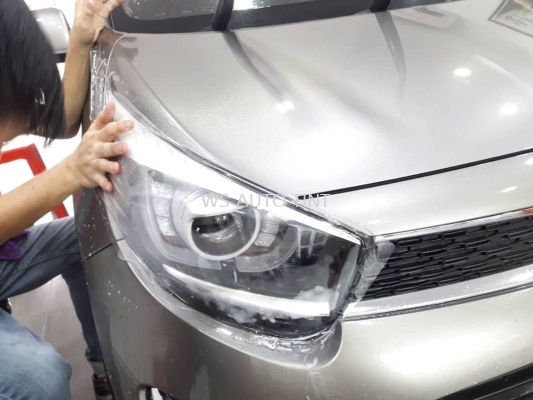 Headlight Paint Protection Film PPF 