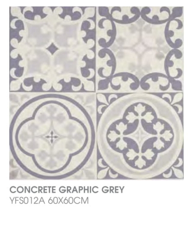 Concrete Graphic Grey YFS012A