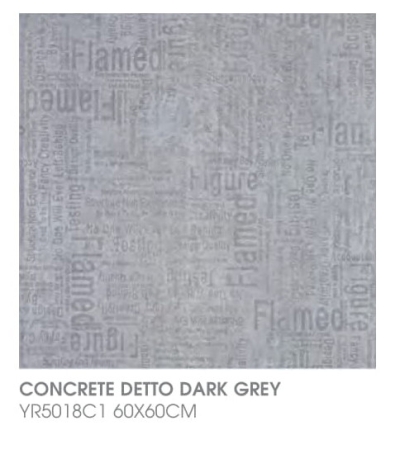 Concrete Detto Dark Grey YB5018C1