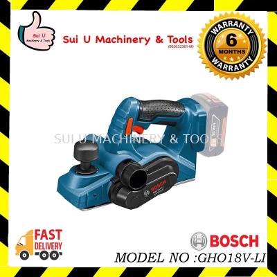 BOSCH GHO18V-LI / GHO 18V-LI 18V Cordless Planer (SOLO - No Battery & Charger)