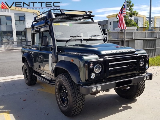 LAND ROVER DEFENDER 110 83Y-16Y = VENTTEC DOOR VISOR