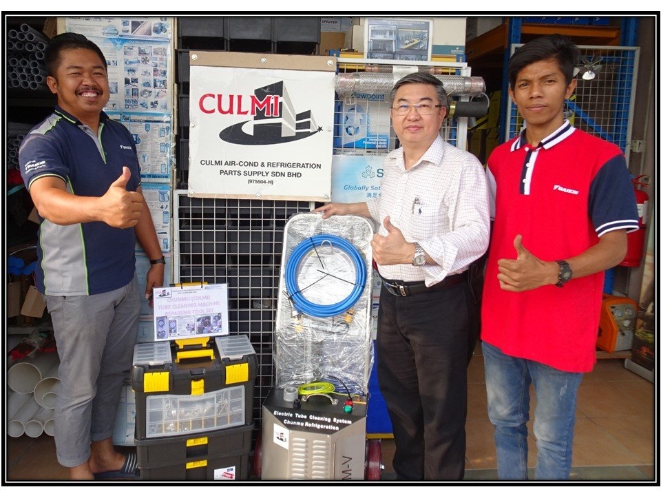 CHUNMU (CULMI) CM-V Tube Cleaning Machine Full Offering Of Technical Training & Repairing