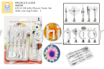 3D Jelly Flower Tools Set - I 3D Jelly Tools Set Baking Tools