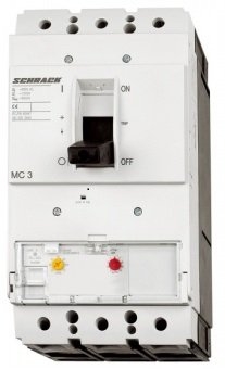 Moulded Case Circuit Breaker 3/4 Pole, Size 3 with Thermal Magnetic Release