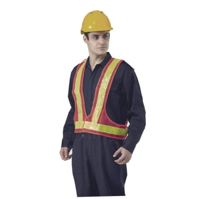 HIGH VISIBILITY VEST WITH LED