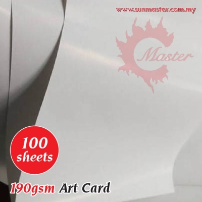 A3 190gsm Art Card (100s)