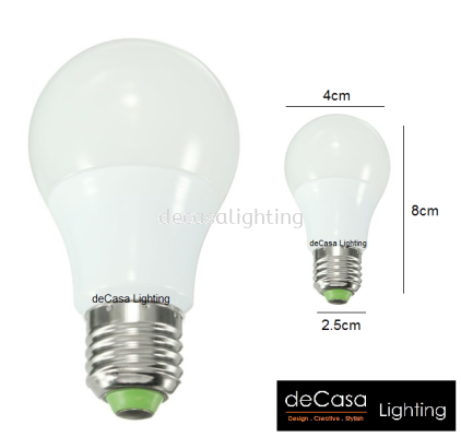 LED 3W GLOBE BULB - DAYLIGHT