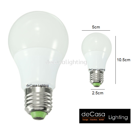 LED 12W GLOBE BULB - DAYLIGHT