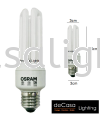 OSRAM ENERGY SAVING BULB - PLC - DAYLIGHT 840) BULB / MENTOL