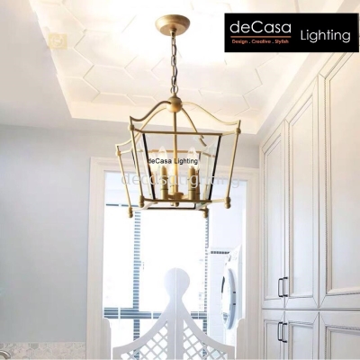 MODERN DESIGNER GOLD PENDANT LIGHT