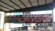 mizuya metal G.I signage at meru klang GI METAL SIGNAGE