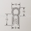 Door Seal PWF716 EPDM /NBR Nitrile /Neoprene Rubber Extrusion