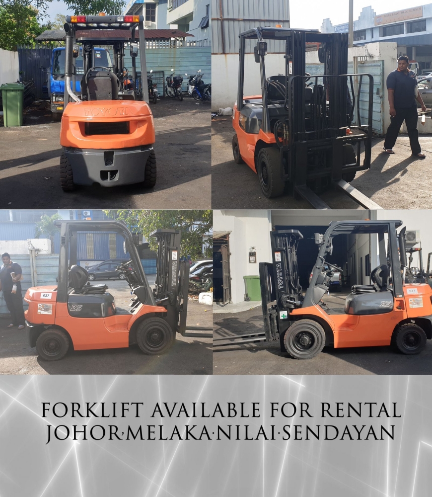 FORKLIFT RENTAL Johor,Melaka,Nilai,Sendayan