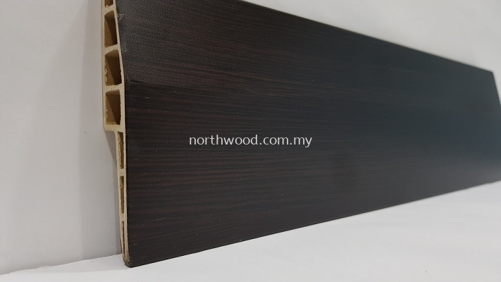 PVC Skirting 100mmH African Wenge