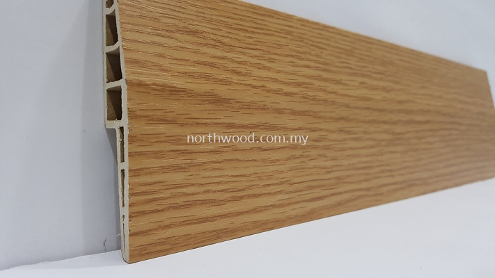 PVC Skirting 100mmH Oak