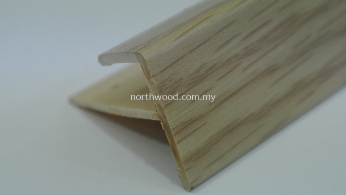 Nosing - F Type (For 8mm panel) Almond