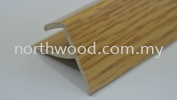 Nosing - F Type (For 8mm panel) Oak Profiles Flooring Accessories