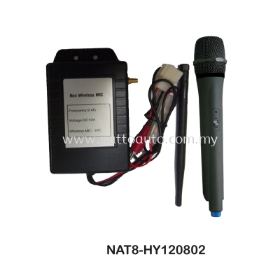 WIRELESS MICROPHONE 12V BLUETOOTH MIC