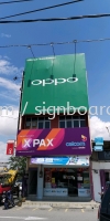 Oppo Giant billboard At tanjong karang selangor signage BILLBOARD