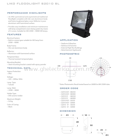 Liko HiD Floodlight 