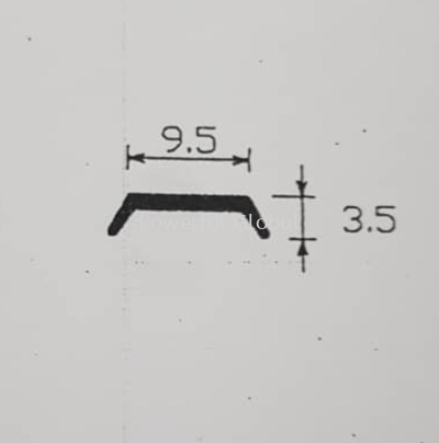 Partition Rubber No.2750-153m-roll