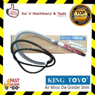 KING TOYO KT-7318 Air Micro Die Grinder 3mm