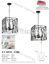 HANGING 4979-4 Single Pendant Indoor Pendant Light  Pendant Light