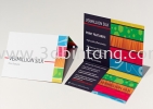 Folded Business Card Digital Printing