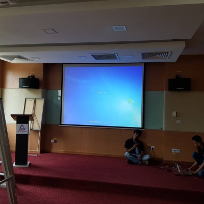 Installation Projector & PA System-Shah Alam Sek7