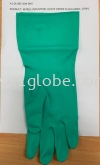 330 NITRILE GREEN INDUSTRIAL GLOVE FLOCKLINED Others
