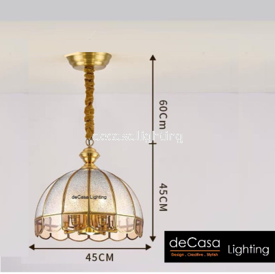 MODERN CLASSIC GOLD PENDANT LIGHT