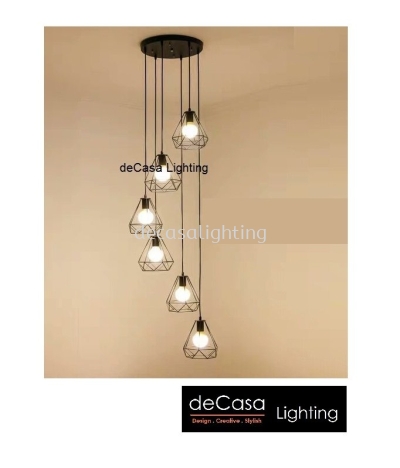 PENDANT LIGHT - CAGE BODY DESIGN