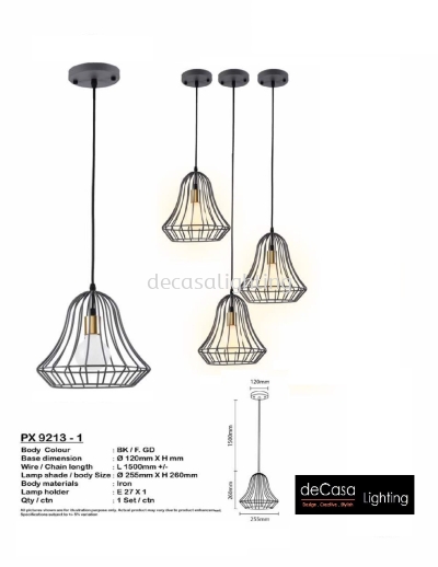 Loft Style Pendant Light