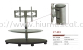 XT-683 Glass A/V Stand TV Stand Stand and Accessories Accessories